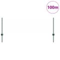 vidaXL Hexagonálny plot s stĺpom 100 x 0,6 m PVC potiahnutá oceľ