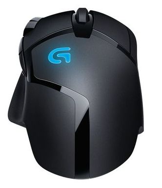 Logitech myš Gaming G402 Hyperion Fury, laserová, 8 tlačidiel, čierna, 240-4000dpi
