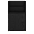 vidaXL Highboard Čierna 60 x 36 x 110 cm Kompozitné drevo
