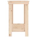 vidaXL Pracovná lavica 80x50x80 cm masívna borovica
