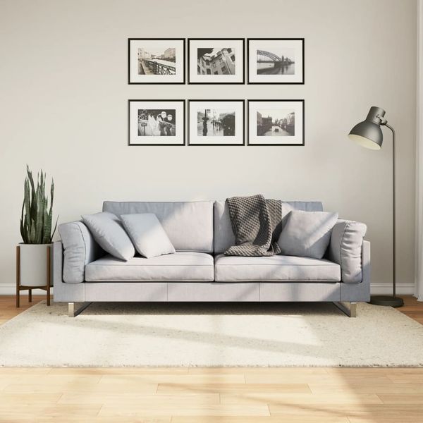 vidaXL Koberec OVIEDO, krátky vlas, béžový 140x200 cm