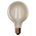 LED žiarovka Vintage G95 / E27 / 4,5 W (40 W) / 420 lm / teplá biela