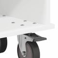 vidaXL TV stolík 68,5 x 35 x 35 cm Biela Kompozitné drevo
