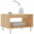 vidaXL Konferenčný stolík dub sonoma 60x50x40 cm kompozitné drevo