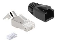 Sieťový konektor - RJ-45 (M) - S/FTP - CAT 6a/7 (balenie 25)