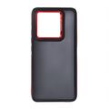 Crystal Black puzdro pre Xiaomi Redmi Note 14 5G (Global) červené