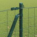 vidaXL Euro plot s betónovým podstavcom 10 x 1,2 m PVC potiahnutá oceľ