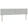 vidaXL Box Spring Posteľ s matracom Svetlosivá 180x220 cm Zamat