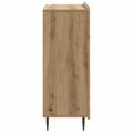 vidaXL Servírovacia skriňa Dub artisan 66 x 34,5 x 91,5 cm