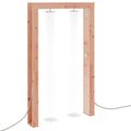 vidaXL Externá sprcha 226 cm Prírodná