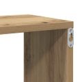 vidaXL Nástenná polička Artisan Dub 104x20x58,5 cm Konštrukčné drevo