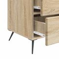 vidaXL Nočný stolík Dub sonoma 43 x 41 x 66,5 cm Kompozitné drevo