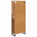 vidaXL Highboard 2 ks Staré drevo 69,5 x 34 x 180 cm