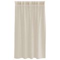 vidaXL Voile záclona 2 ks Piesková 140 x 140 cm Polyester