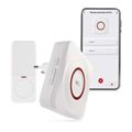 GoSmart Domový bezdrôtový zvonček P5735WS do zásuvky s WiFi