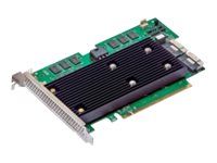 Radič úložiska (RAID) - 16 kanálov - SATA 6Gb/s / SAS 24Gb/s / PCIe 4.0 (NVMe) - RAID 0, 1, 10, 5, 50, 6, 60 - PCIe 4.0 x16