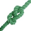 vidaXL Jutové lano 10 mm Zelená 100% Tossa juta
