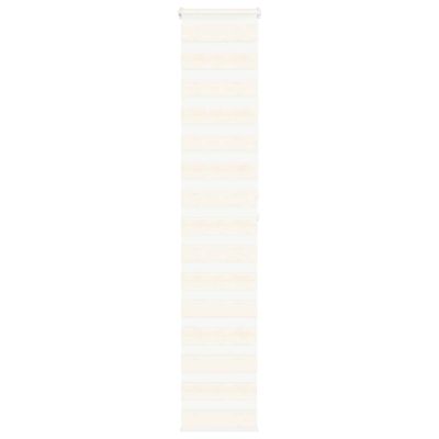 vidaXL Zebra roleta mramorová béžová 40x200 cm šírka látky 35,9 cm polyester