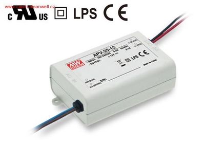 MEANWELL - APV-25-12 - napájací zdroj 12V 25W
