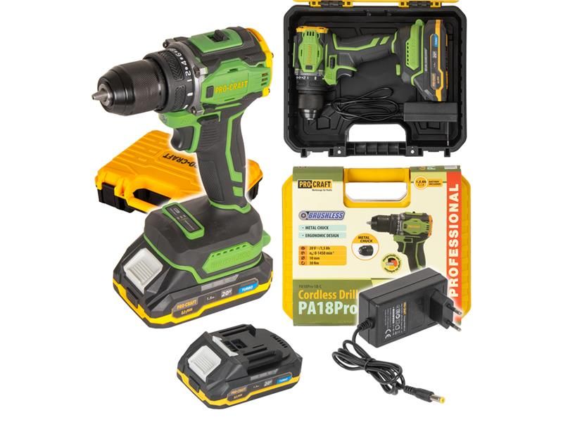 Skrutkovač AKU PROCRAFT PA18Pro