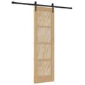 vidaXL Posuvné dvere ORKDAL 61 x 198,5 cm Borovicový masív
