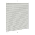 vidaXL plisovaná roleta svetlosivá 115x100 cm šírka látky 114,4 cm