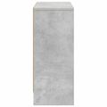 vidaXL Servírovacia skriňa Betónová šedá 73,5 x 22,5 x 53,5 cm