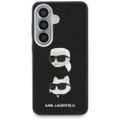 Karl Lagerfeld puzdro Saffiano Double Heads Metal pre Samsung Galaxy S26 čierne