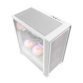 Počítačová skriňa Darkflash DRX70 MESH + 4 RGB ventilátory (biela)