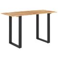 vidaXL Jedálenský stôl 118x58x76 cm masívne akáciové drevo