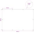 vidaXL Plachta s očkami Svetlosivá 2 x 3 m 260 gsm PE