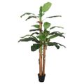 vidaXL Umelý banánovník 22 listov 200 cm zelený