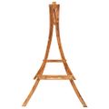 vidaXL Hojdacia posteľ smrekový masív s teakovým povrchom