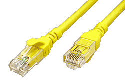 UTP patchkabel kat. 6, Component Level, LSOH, 3m, žltý