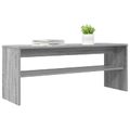 vidaXL TV skrinka 100 x 30 x 40 cm Sivý Sonoma Kompozitné drevo