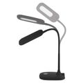 LED stolná lampa STELLA, čierna