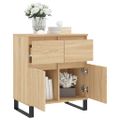 vidaXL Komoda dub sonoma 60x35x70 cm spracované drevo