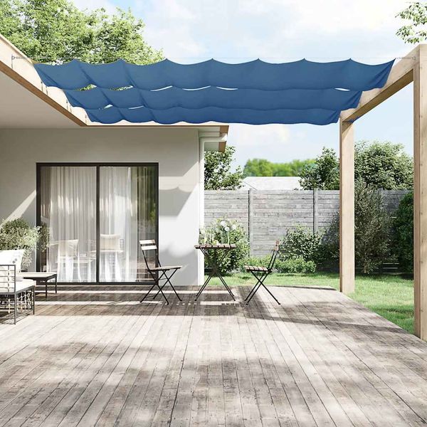 vidaXL Vertikálna markíza modrá 100x800 cm oxfordská látka