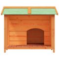 vidaXL Koterec pre psa hnedý 96x87x80,5 cm borovicový masív