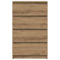 VidaXL Príborník Artisan Dub 60x35x98,5 cm Konštrukčné drevo