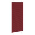 vidaXL Plisovaná roleta bordová červená 85x200 cm šírka látky 84,4 cm polyester
