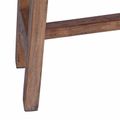 vidaXL Stôl Hnedá 110 x 30 x 79 cm Masívne mahagónové drevo