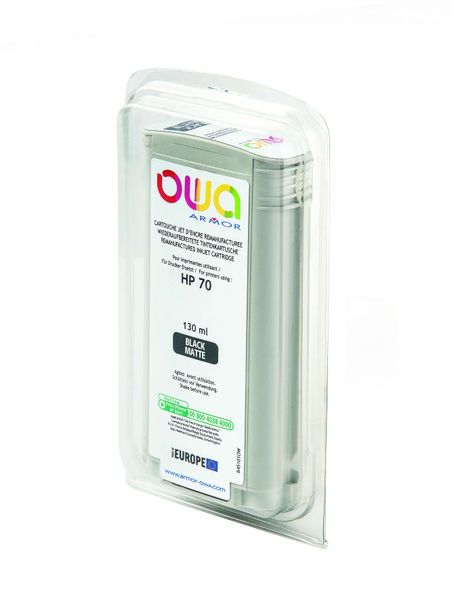 OWA Armor ink-jet kompatibilný s HP DJ Z 2100 čierny mat, 130 ml, komp.s C9448A