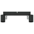 vidaXL Stropné bodové svetlo so bodmi Čierna 26 x 6,5 x 11,5 cm Kov