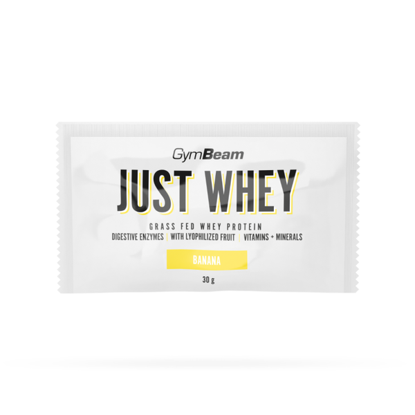 Just Whey Grass-Fed Protein – GymBeam, banán, 30 g