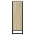 vidaXL Knižnica dub sonoma 80,5x35x107,5 cm kompozitné drevo