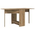 vidaXL Jedálenský stôl 138 x 70 x 73,5 cm Kompozitné drevo Dub artisan