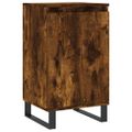 vidaXL Komody 2 ks dymový dub 40x35x70 cm kompozitné drevo