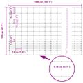 vidaXL Divoký plot Horúce zinkovanie 1000 x 120 x 0.18 cm Železo