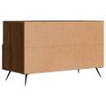 vidaXL TV skrinka hnedý dub 80x36x50 cm spracované drevo